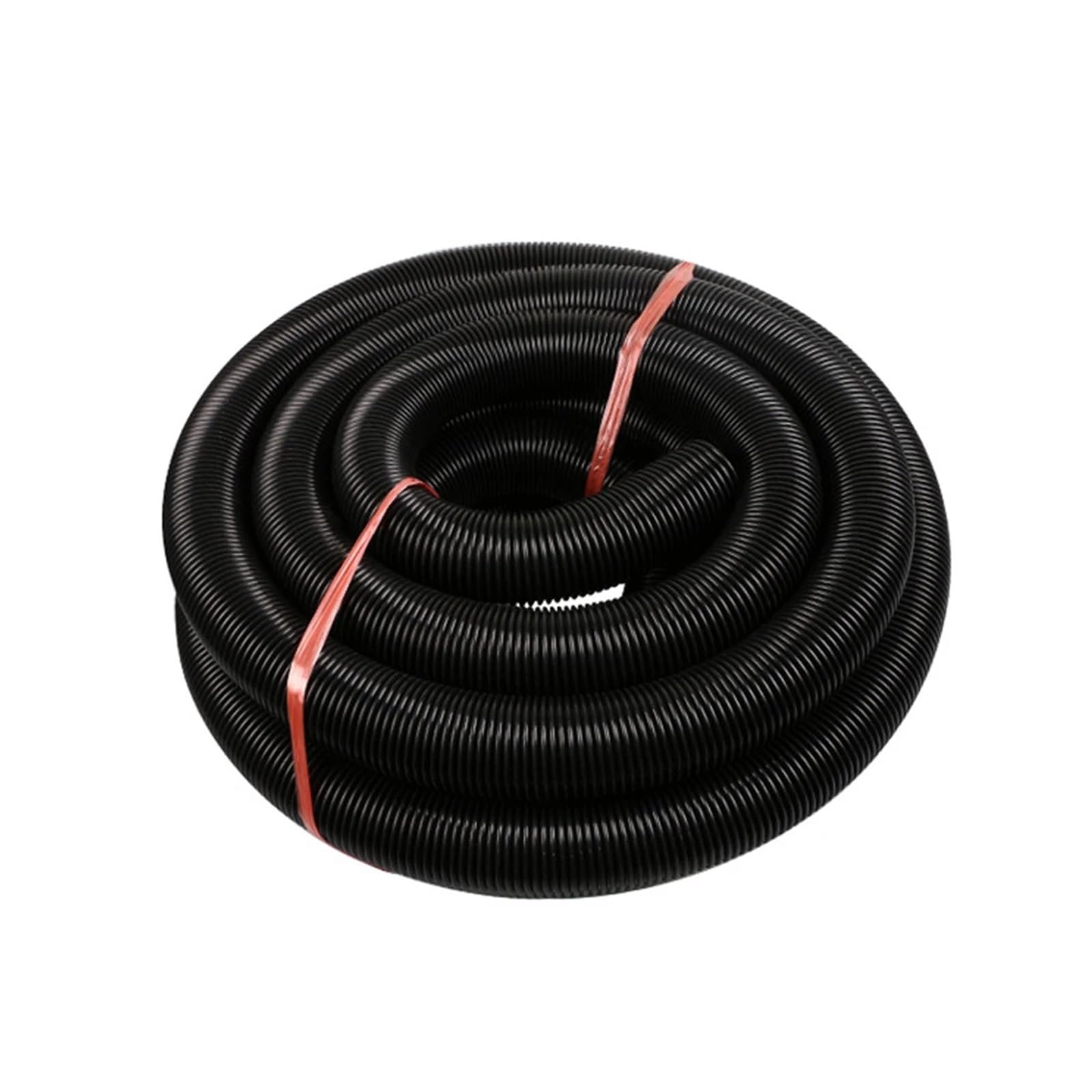 Manguera de aspiradora interior de 60 mm/exterior de 70 mm, tubo suave, duradero, tubo de vacío industrial general, fuelle para aspiradora (negro, 3 m (60 mm)