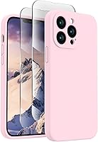 Vista 487 de FireNova Designed for iPhone 13 Pro Max Case, Silicone [Camera Protection] Phone Case with [2 Screen Protectors], Soft Anti-Scratch Microfiber Deep