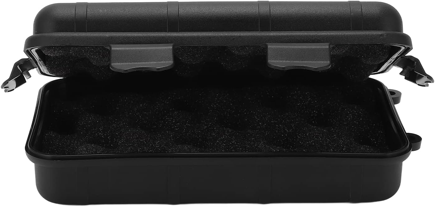 Case Box Shockproof Dry Box Survival Container for Camping Fishing Boating Swimming – Watertight Storage for Phones Keys Cash