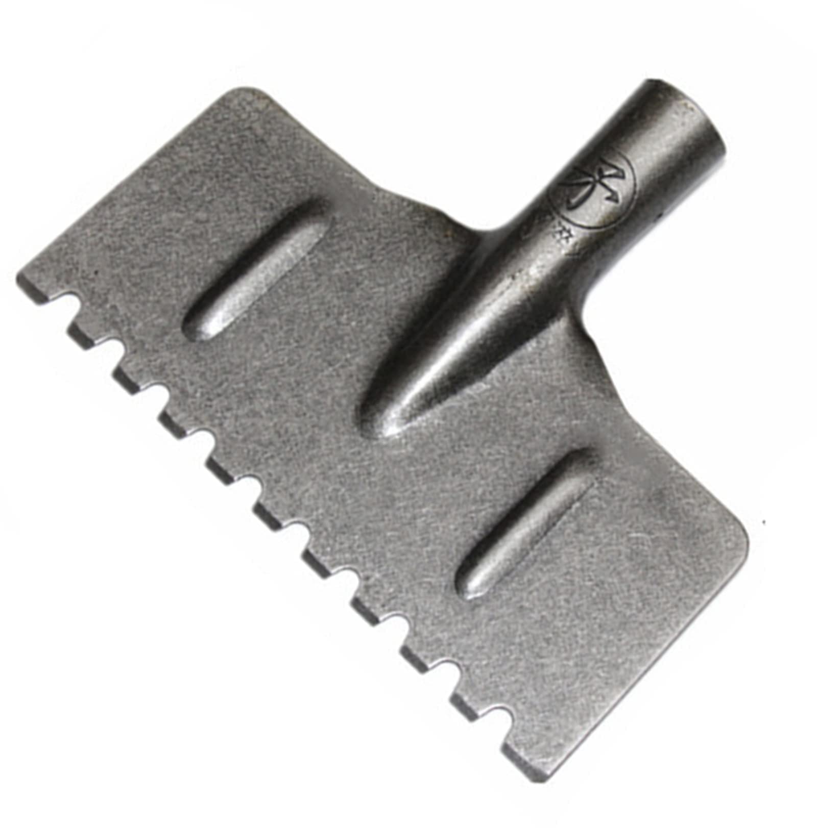 Snow removal shovel, manganese steel ice pick, square sawtooth de-icer, integrated ice pick, outdoor fishing ice pick tool, garden and garden snow removal shovel