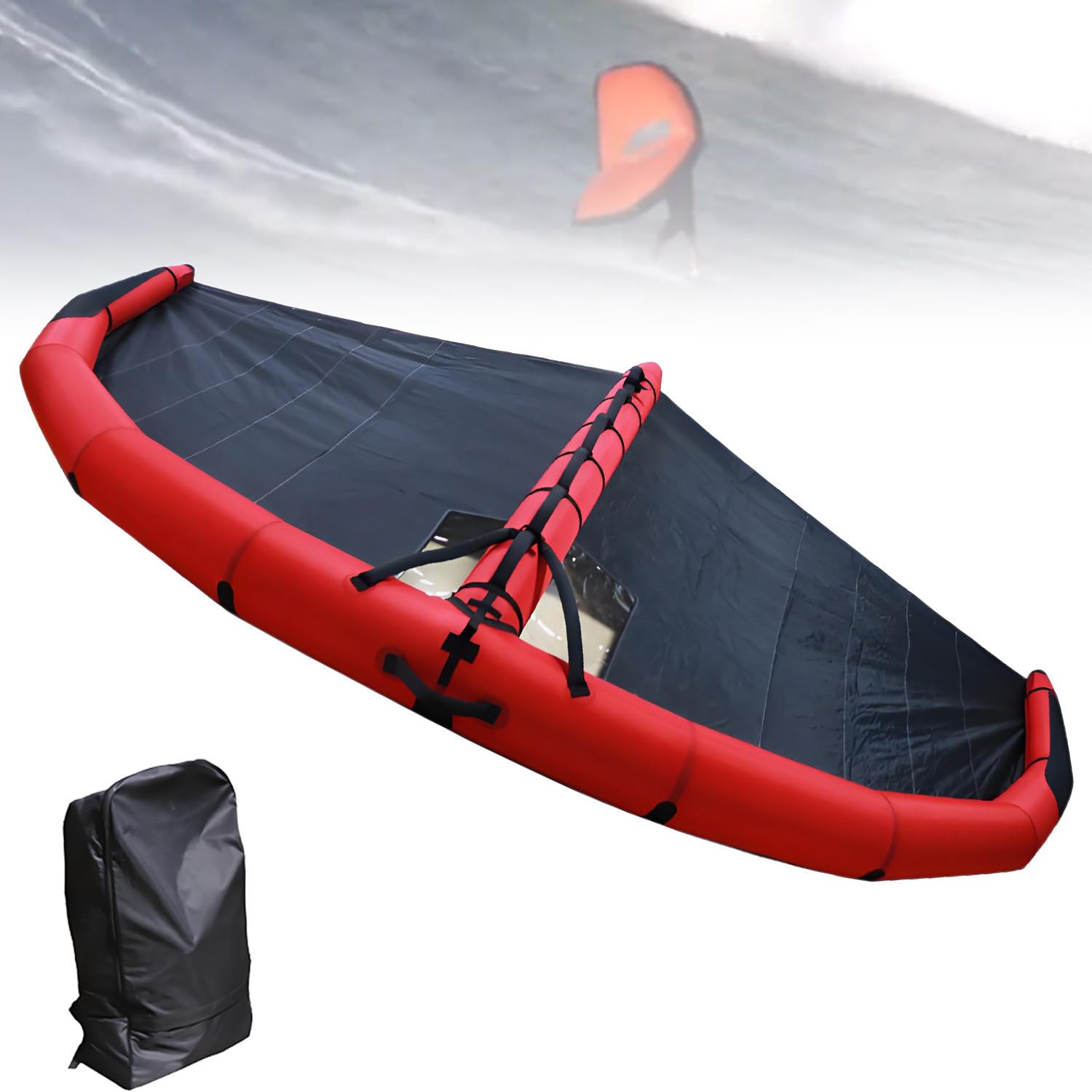 Nadmuchiwane skrzydło do surfingu, nadmuchiwana folia do kitesurfingu