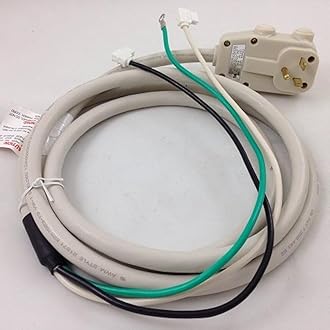 Amana 0130P00116 Power Cord, 20 Amp, 240 VAC, 4800 Watt, With LCDI