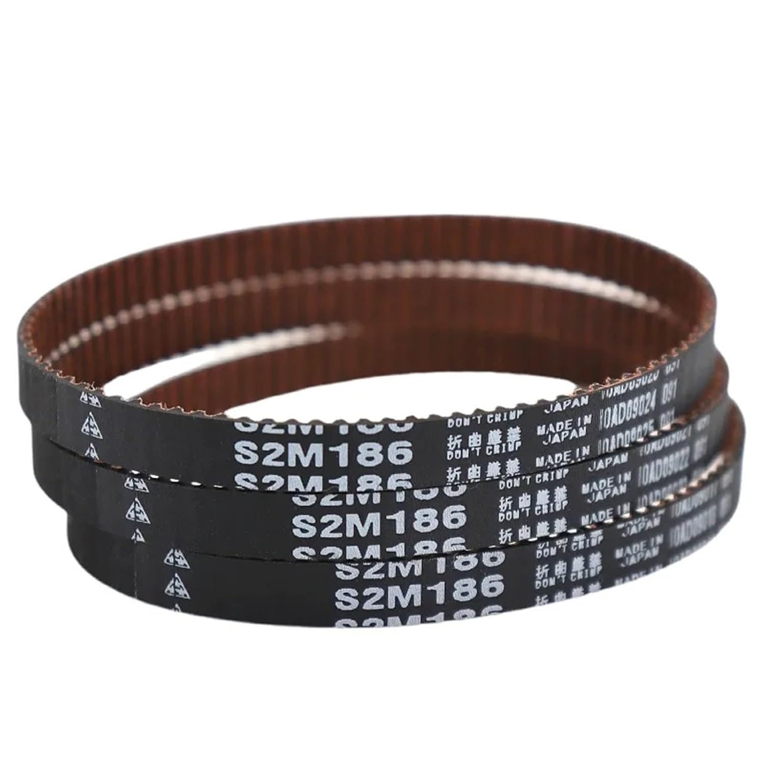 S2M110 S2M112 S2M114 S2M116 S2M118 Super Torque Timing Belt G Motor Tools Sander Treadmill Pulley Circular Teeth Rubber Belt(S2M114,8mm)