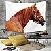 Produktbild Tapestry, Wall Hanging, Tier, Rennen Jokey Horse Pure Noble Animal Ride Hobby Naturfahrzeug Kunstwerk Farbe, We,wall hanging wall decor, Bed Sheet, Comforter Picnic Beach Sheet home décor 150 x 200 cm