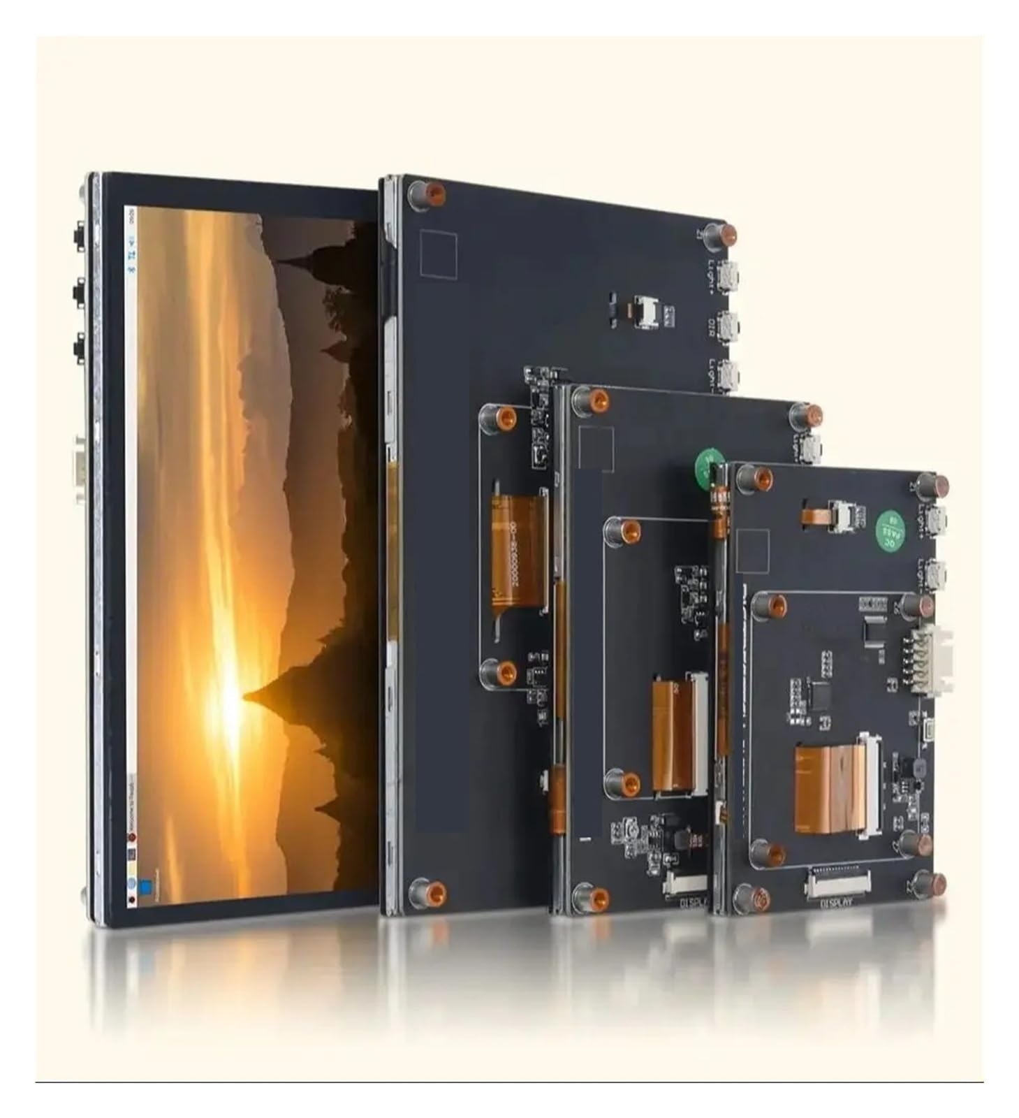 BTT PITFT50 TFT43 TFT70 DSI Touch Screen Capacitivo Raspberry Pi Display LCD Parti for Stampante 3D Compatibili con la Scheda Octopus Pro(PI TFT 50)