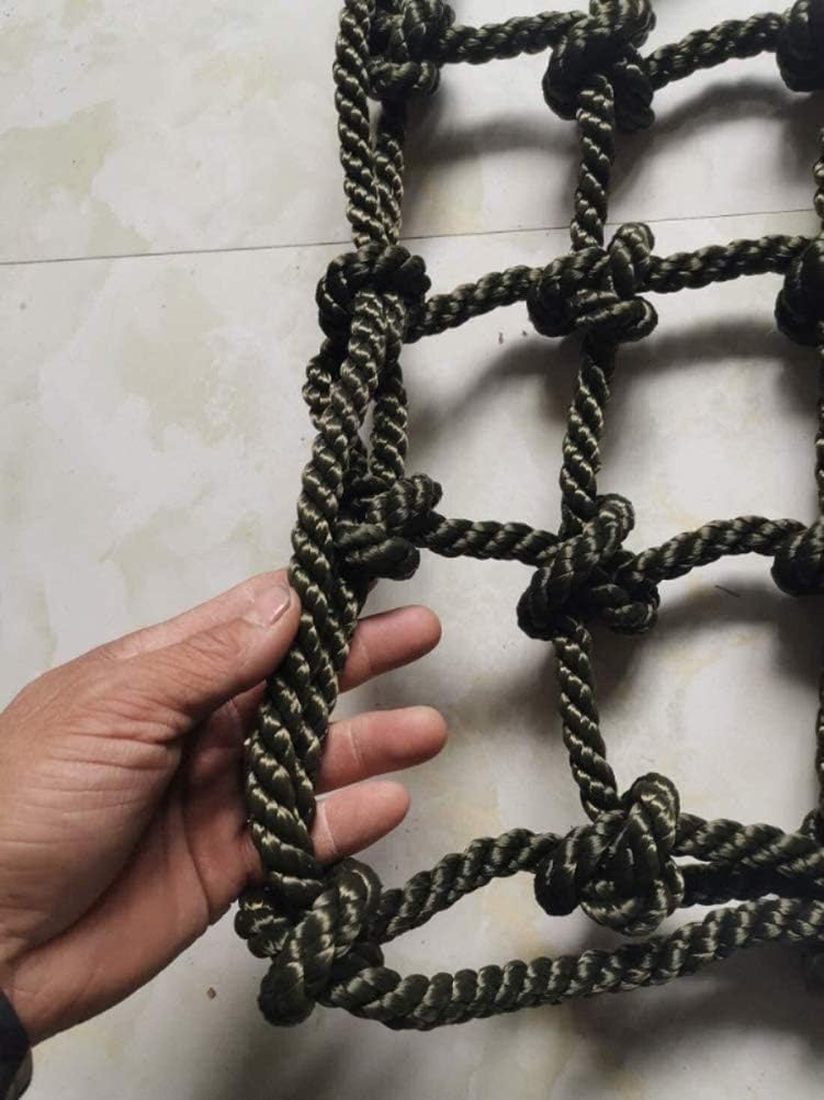 XHP Indoor Outdoor Climbing Rope Net Climbing Net Kids Adult Playground Tree Heavy Duty Netting Cargo Net Rope Ladder Stairs Balcony Rope Nets Protection Net (Color : 15cm-14mm, Size : 38m(1026.4ft)) : Toys & Games