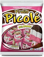 Pirulito Picolé Napolitano C/50un - Florestal