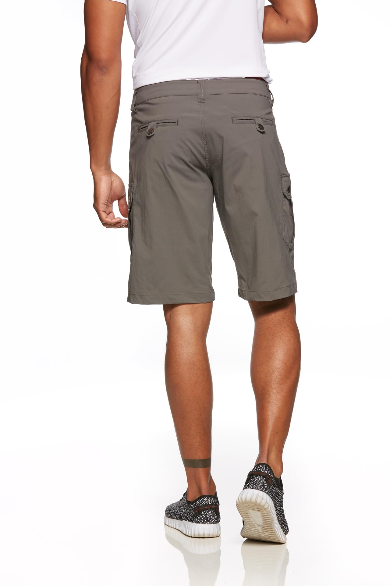 Jeff Green Herren Elastische Schnell Trocknende Leichte Kurze Cargo Outdoor Funktions Hose Stan