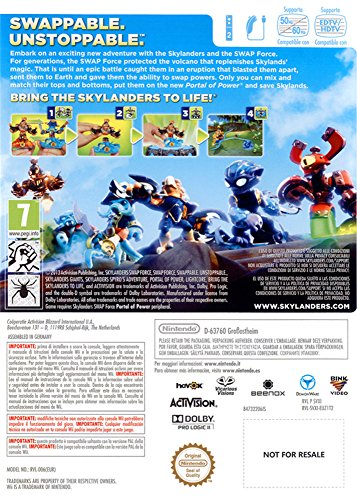 Wii Skylanders Swap Force (apenas jogo) pré-proprietário