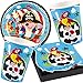 Set de 37 pièces * Little Pirates * pour anniversaire d'enfant avec assiette + gobelet + serviettes + décoration | pirates enfants pirates de petits pirates de la mer cherchant à trésor pour enfants