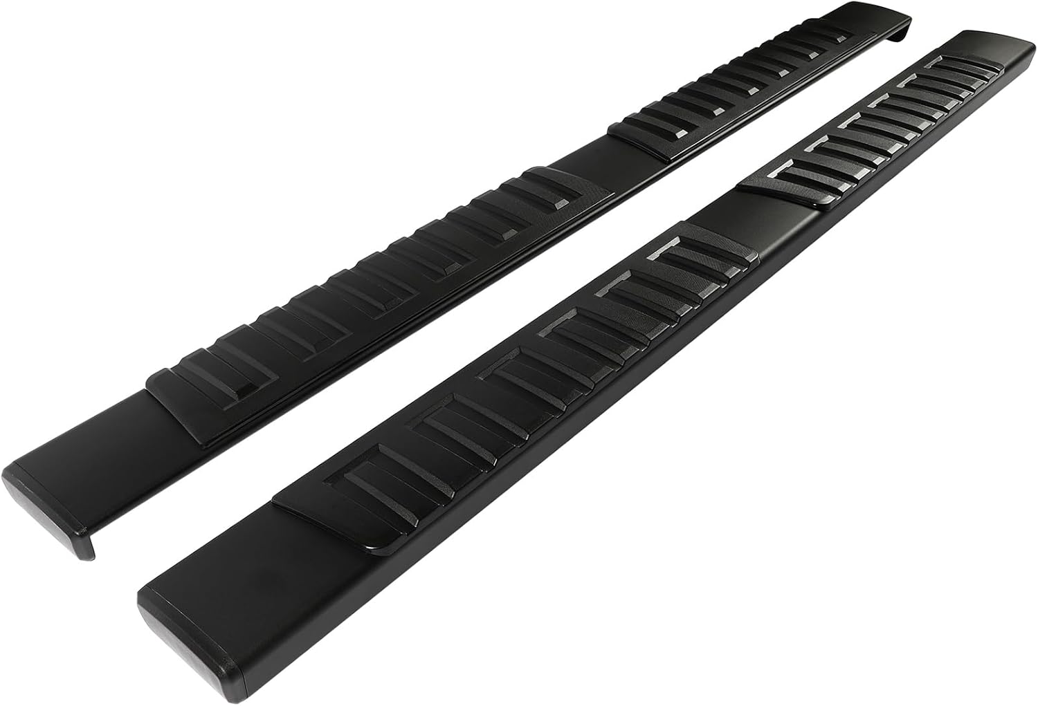 OCPTY Pair Running Board Nerf Bar Compatible for 2019-2023 for Ram 1500 Crew Cab (4 Full-Size Doors) Rocker Slider Side Steps, 6.4 Inches Black Running Boards& Steps Step Bars