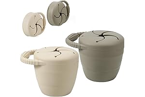 Silicone Snack Containers for Toddlers: PandaEar's Spill-Proof Solution