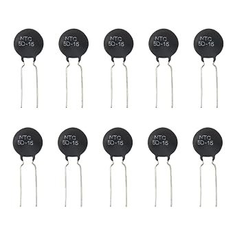 5Piece 5D-15 NTC MOV Varistors, Voltage Dependent Resistors for Surge Protection