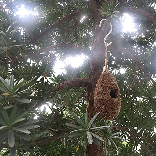 Dingee 6 Inch Non Slip Rubber Coated White S Hook Heavy Duty,6 Pack Large Vinyl Coated S Hooks, Metal S Shaped Hanger Hooks For Hanging Plants Outdoor,Closet Rod,Jeans thumb #2