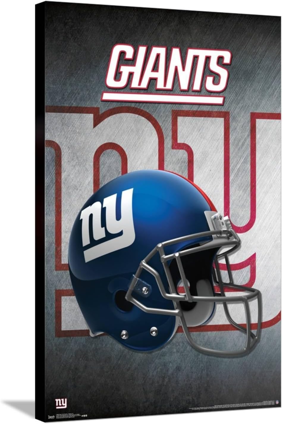 Trends International NFL New York Giants - Helmet 16 Canvas Wall Poster