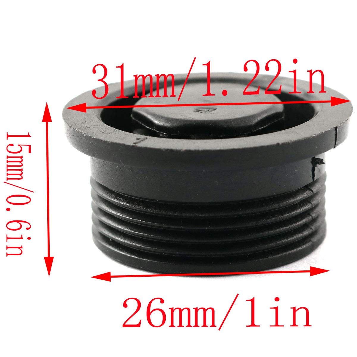 LQ Industrial Auto Vent Plug 31x15x22mm Surf Planche de Surf Stand Up Paddle Board Auto Air Vent Valve D'échappement Accessoires