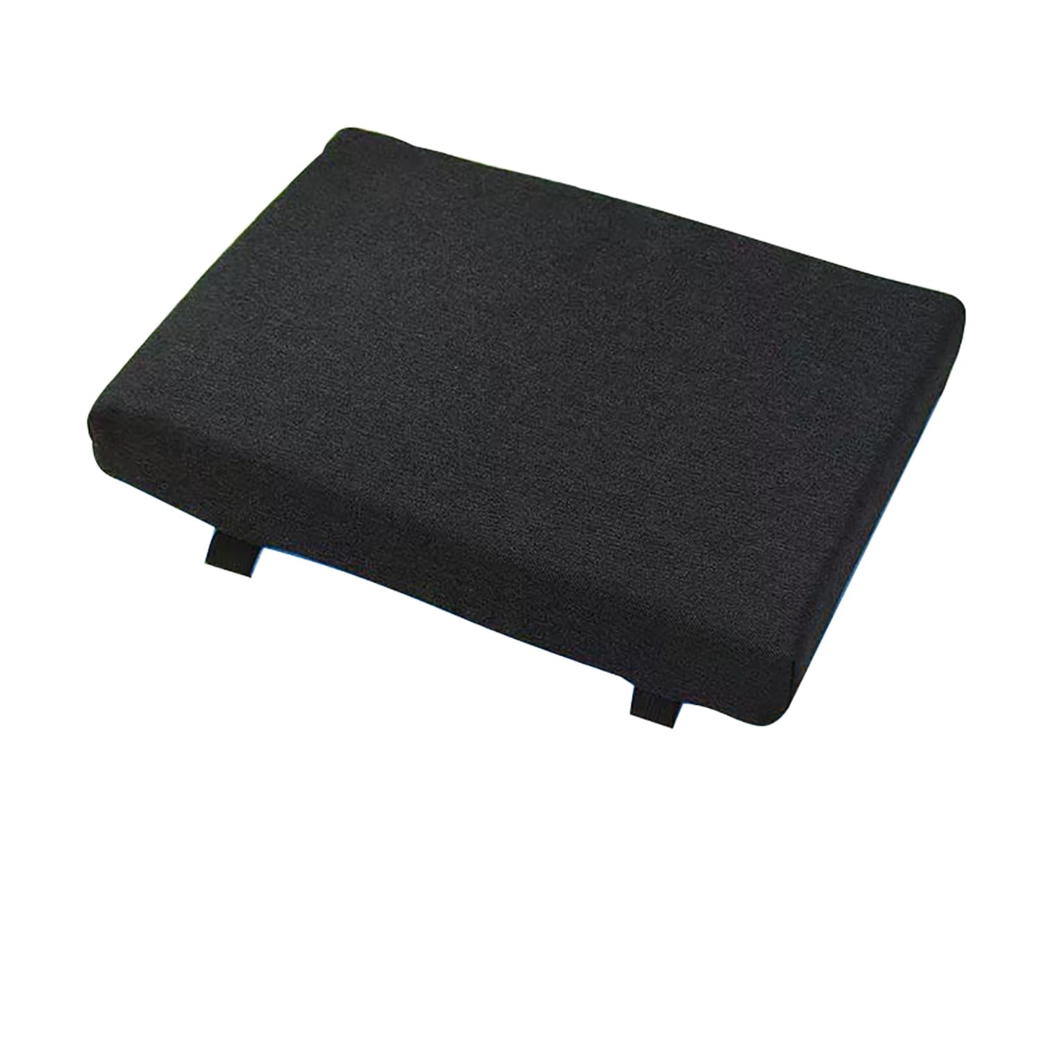 14"x10" Rectangle Bench Stool Cushion Thicken Soft Foam Chair Seat Cushion Anti Slip Stool Pad with Straps and Rubber Back Detachable Chair Pad with