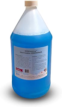 WOWMAZING Big Bubble Concentrate - Solution Making Bubbles Makes up to 33 Gallons Just Add Water Made in USA...