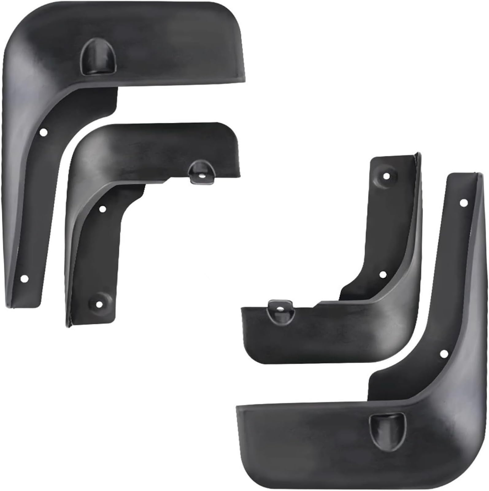Guardabarros de ABS para Camry 2015-2017, juego de 4 piezas que protege la carrocería de tu coche 7