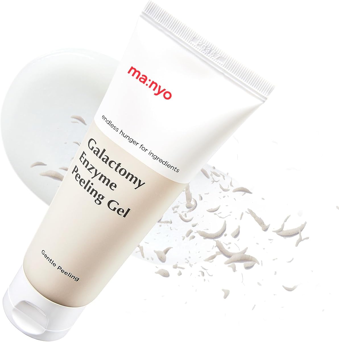 MANYO Galactomy Enzyme Peeling Gel, Gentle Face Exfoliator, 2.5 fl oz | Gently rolls away dead skin, face scrub for pore and blackhead care, Korean skincare, exfoliante facial