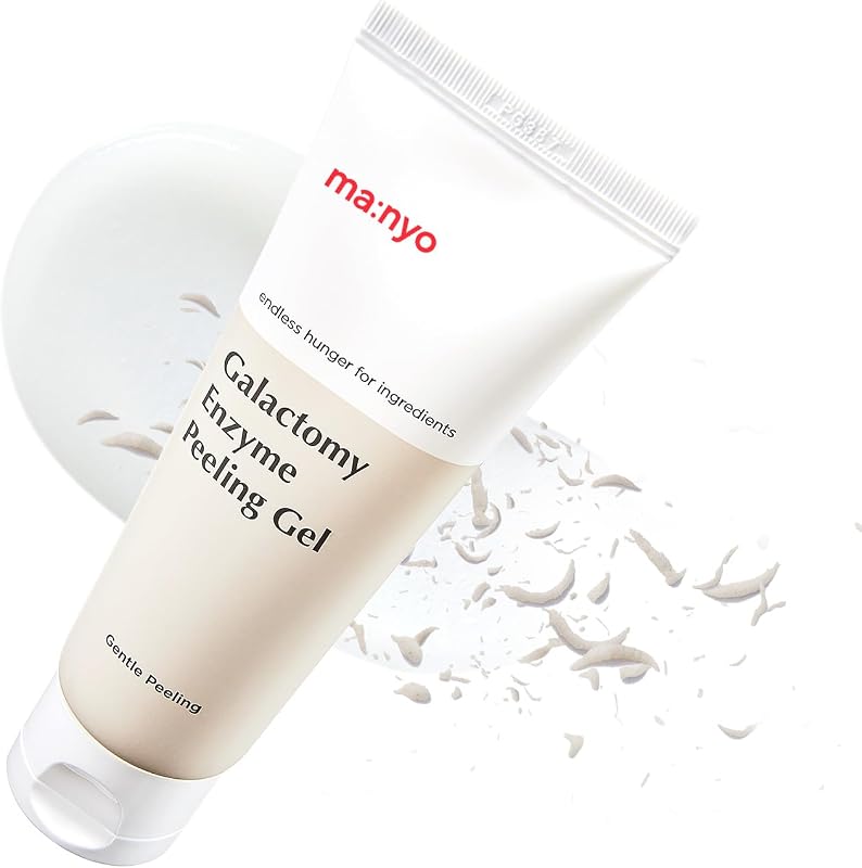 MANYO Galactomy Enzyme Peeling Gel, Gentle Face Exfoliator, 2.5 fl oz | Gently rolls away dead skin, face scrub for pore and blackhead care, Korean skincare, exfoliante facial