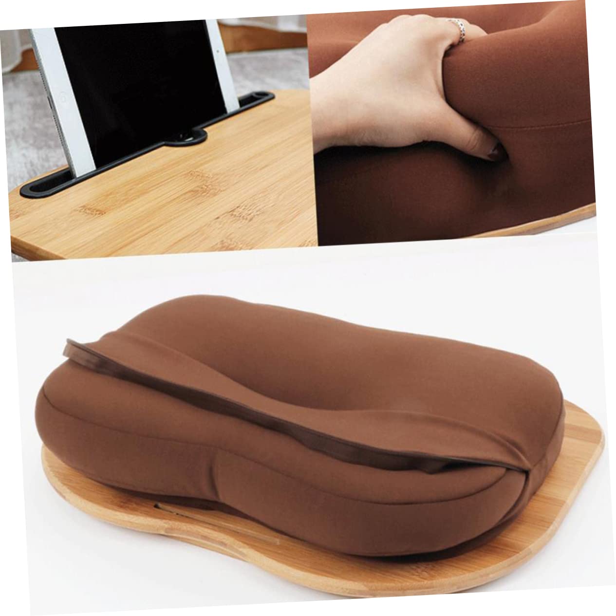DOITOOL Soporte para Tableta Y Pc Estante de Almacenamiento para Computadora Portátil Escritorio Multifuncional para Tabletas Y Computadoras Portátiles