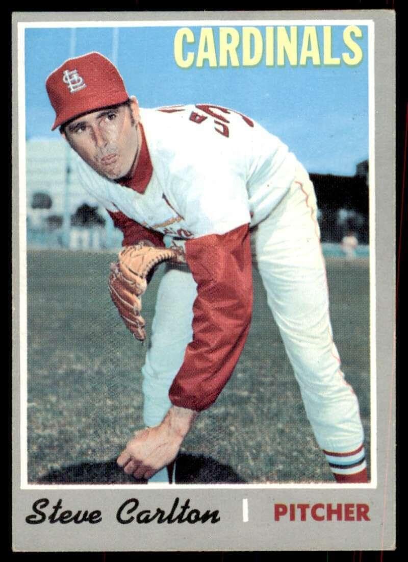 Steve Carlton Card 1970 Topps #220 - Slabbed Baseball Cards