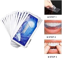 Vista 6 de Teeth Whitening Stripes Whitening Kit Whitener Strap Kits for Tooth Oral Care No Sensitivity for Teeth Care 14 Pack 28 Strips (28P)
