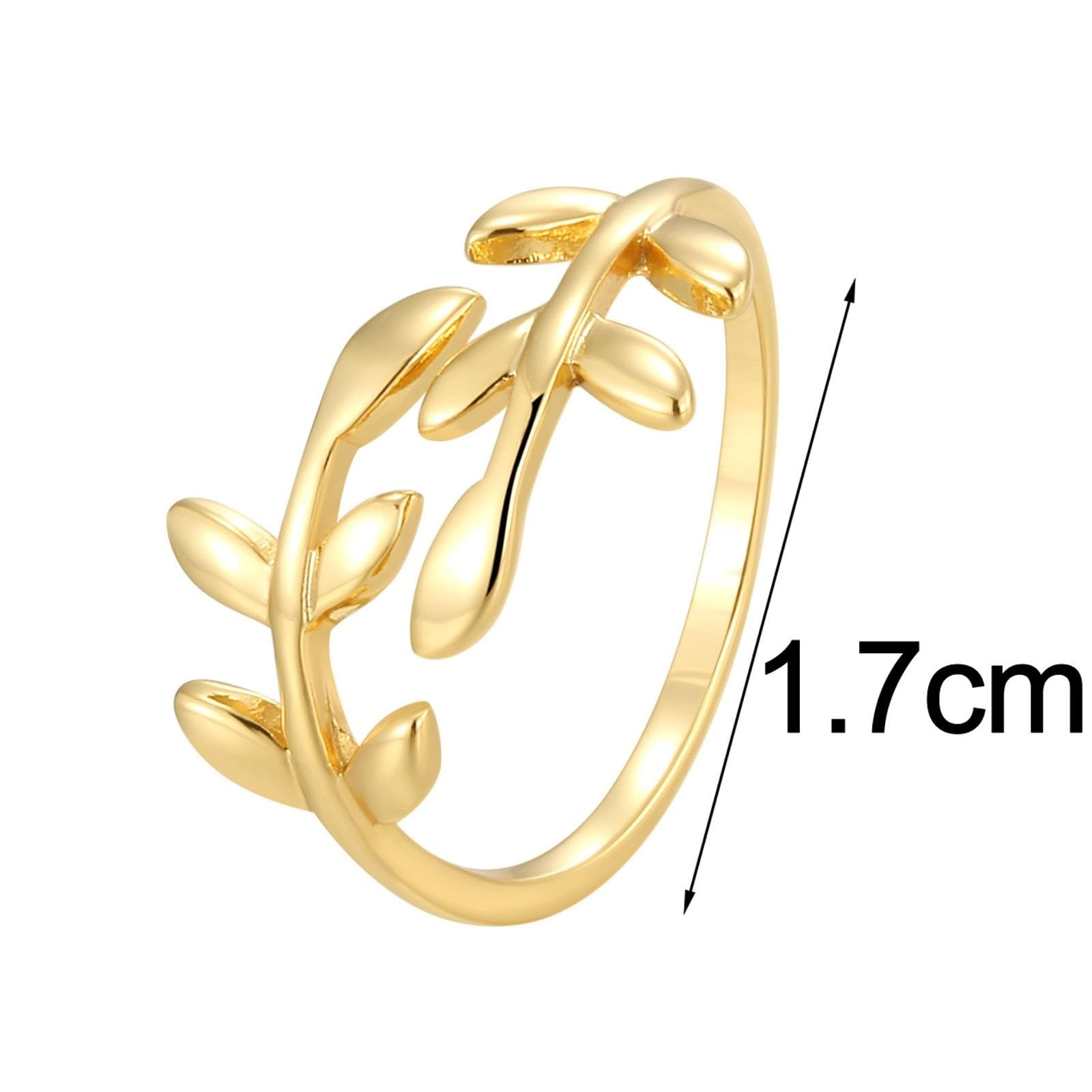 KnSam 9K/14K/18K Gelbgold Trauringe Echte Goldschmuck, Zweigstelle Pärchen Ringe, Partnerringe Gold Au375/ 585/750, Gr.47-65