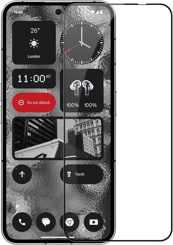 Nillkin Tempered Glass for Nothing Phone 2 (6.7" Inch) CP+ Pro 0.3mm Thin Glass Edge Shaterproof Full Screen Coverage Explosion Proof Screen protect Black Color (B0CFYSHTF9) Amazon Price History, Amazon Price Tracker
