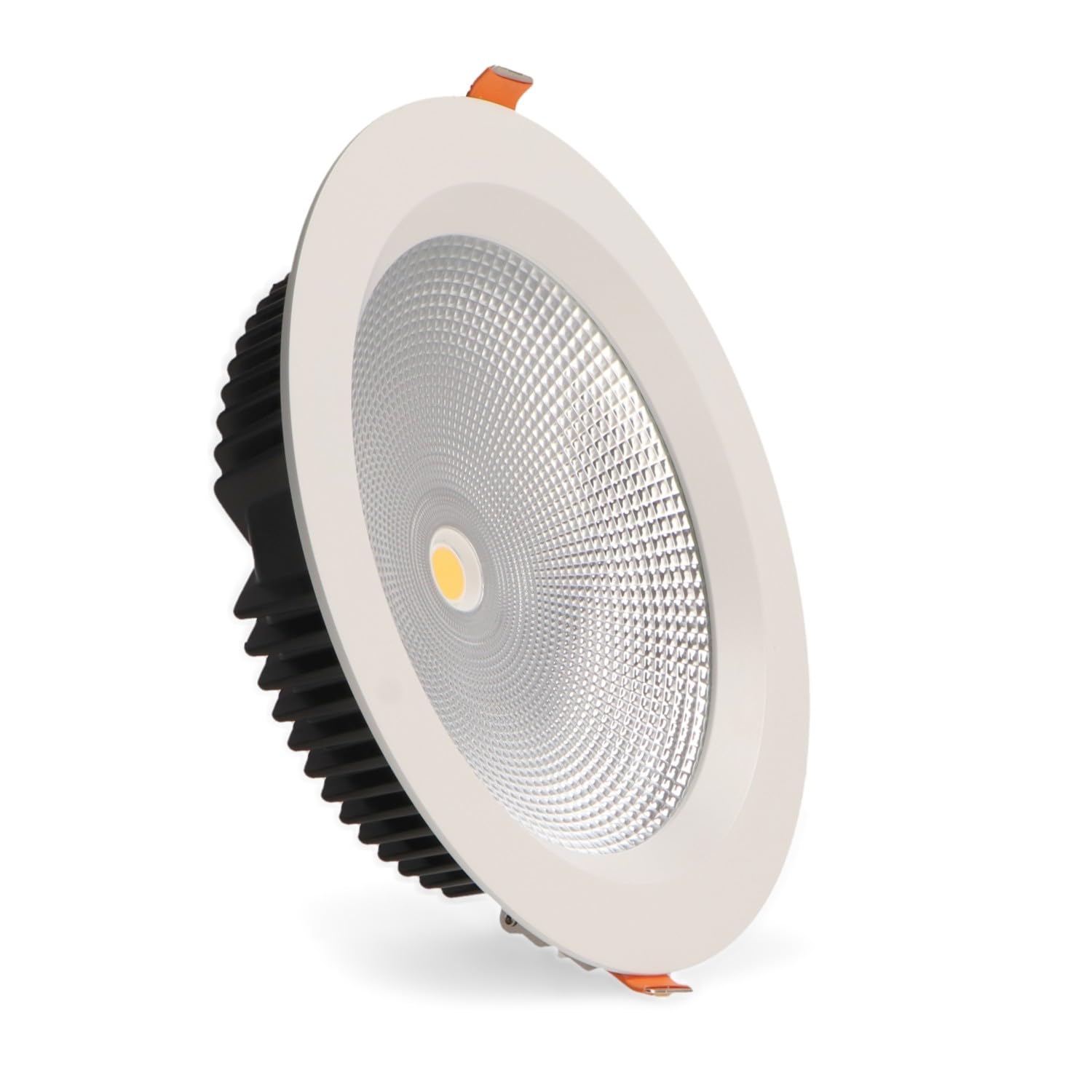 ONSSI Foco Downlight LED de Techo 30W 2800lm, Cobslim Led Circular Φ230mm Marco Blanco Empotrado Blanco Frío 6000K