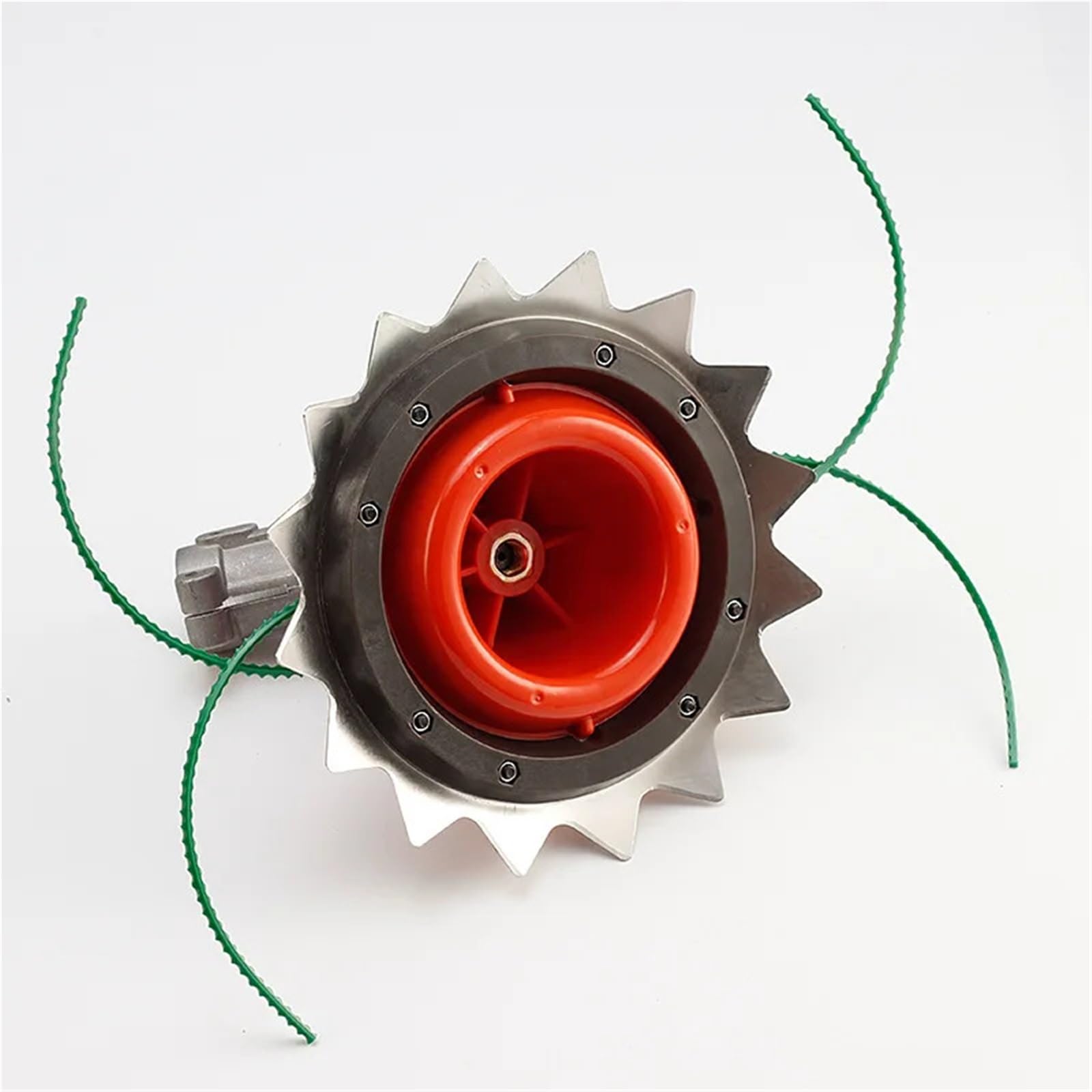 Testina for Decespugliatore 2 in 1 con Lama in Acciaio Inossidabile E Filo in Nylon for Parte di Ricambio for Decespugliatore A Benzina