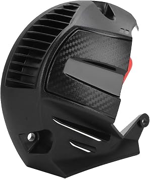 Qiilu for Yamaha BWS R Modified Motorcycle Fan Guard Cover Decoration Accessory bws 125 scooter fan cover Fan Cover Scooter motorcycle cover Fan Cover Cooling Fan Cover ABS Fan Cover Fan Cover