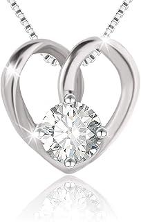 Swarovski Elements Crystal Gold Plated 925 Sterling Silver Diamond Pendant Necklace for Women Gift Packing J.Rosée Fashion...