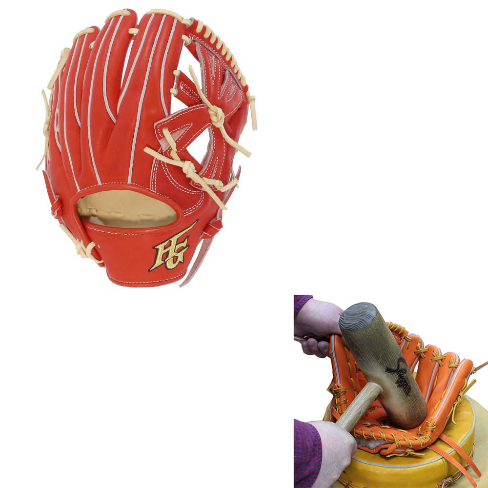 【新品未使用・美品】軟式グローブ ハイゴールド 有名店湯もみ型付済HI-GOLD 野球 ハイゴールド 軟式グローブ 湯もみ型付け済 大人 Hi-Gold