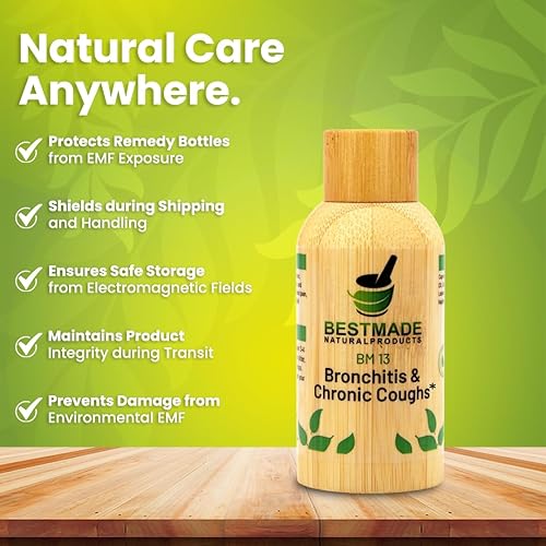 Miniatura 7 de Bestmade Natural Products BM13 - Gotas para aliviar la tos | Remedio homeopático para la tos aguda y crónica, tos ferina, molestias en el pecho, sin