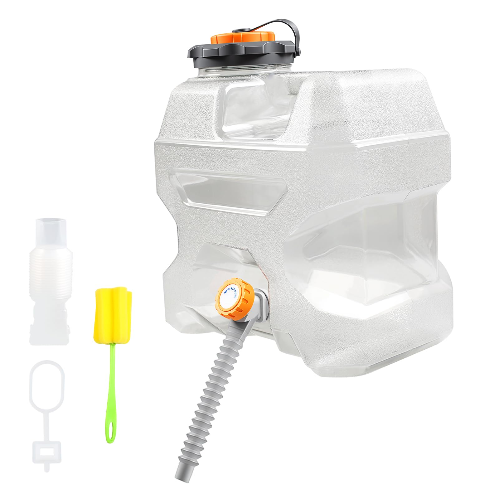 TIHOOK 11.8L Water Container with Tap, Portable Camping Water Container — image 1