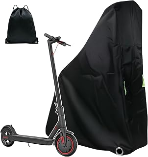 Scooter Abdeckplane 420D Oxford wasserdicht & Winterfest,Universell Kompatibel mit meisten Elektroscooter