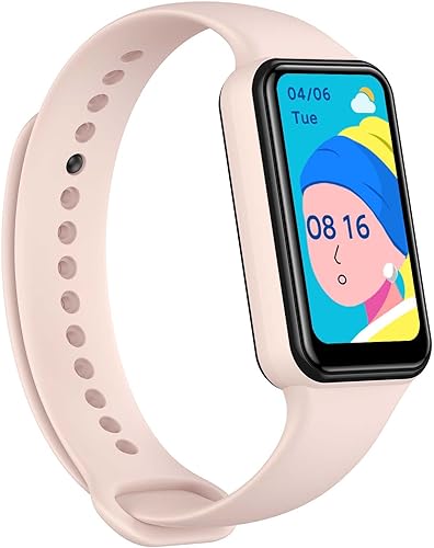 Amazfit Band 7 - Rastreador de fitness y salud para mujeres y hombres, batería de 18 días, ALEXA incorporada, pantalla AMOLED de 1.47 pulgadas,
