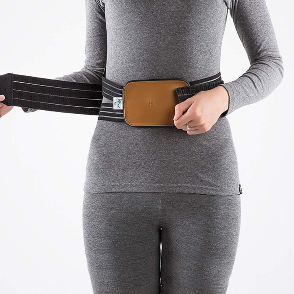 Cinturón Lumbar Soporte Lumbar, Soporte Lumbar para Aliviar el Dolor y Lesiones, Cinturon Lumbar Prevenir Daños, Faja Lumbar para la Espalda para Hombres,L