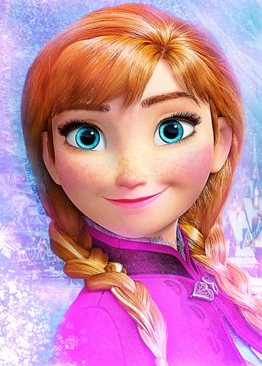 5D DIY Diamond Art Painting Kit Full Drill, Canvas Diamond Crystal Rhinestone Embroidery Cross Stitch Craft Pictures Painting by Numbers for Kids Adults Gifts Home Wall Decor, 11.8x15.8 inch (A)