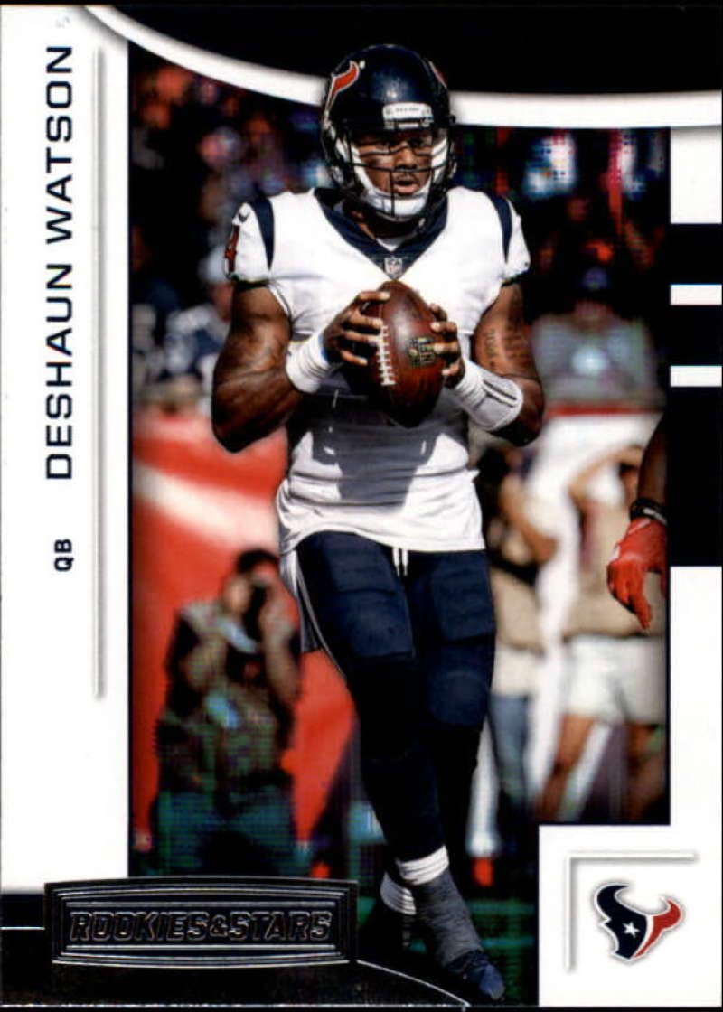 Amazon.com: 2018 Panini Rookies and Stars #76 Deshaun Watson Houston Texans  NFL Football Trading Card : Collectibles & Fine Art