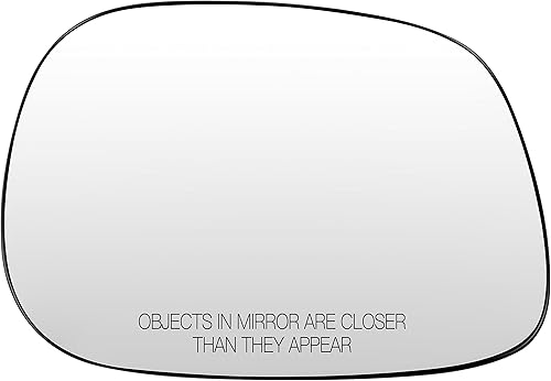 SCITOO Espejo retrovisor lateral de vidrio para pasajero derecho para 2002-2004 para Dodge para Ram sin calefacción, cromado convexo, repuesto