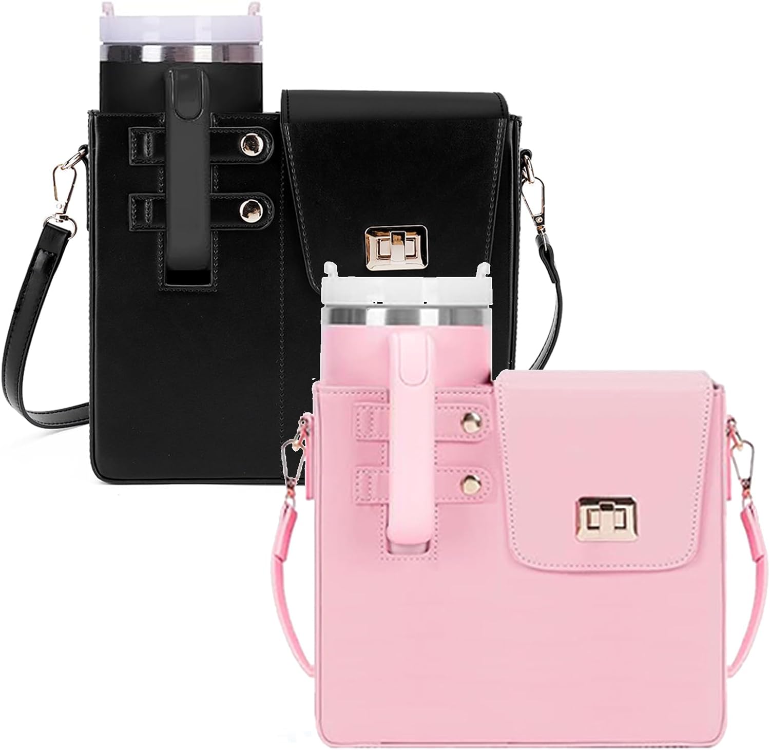 Pink+Black Stanley Purse