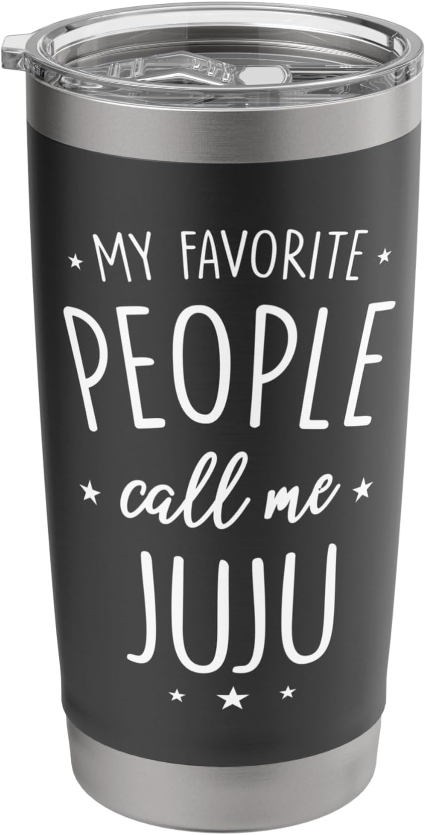 Juju Shirt Gift: My Favorite People Call Me Juju Stainless Steel Insulated Tumbler
