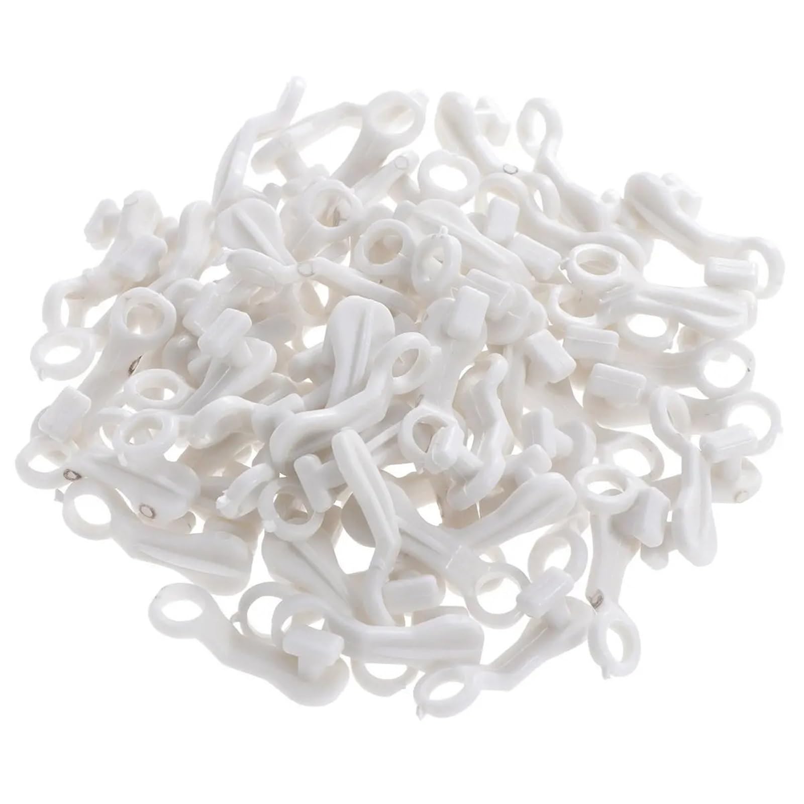 Curtain Hooks 1000PCS Plastic Curtain Track Gliders