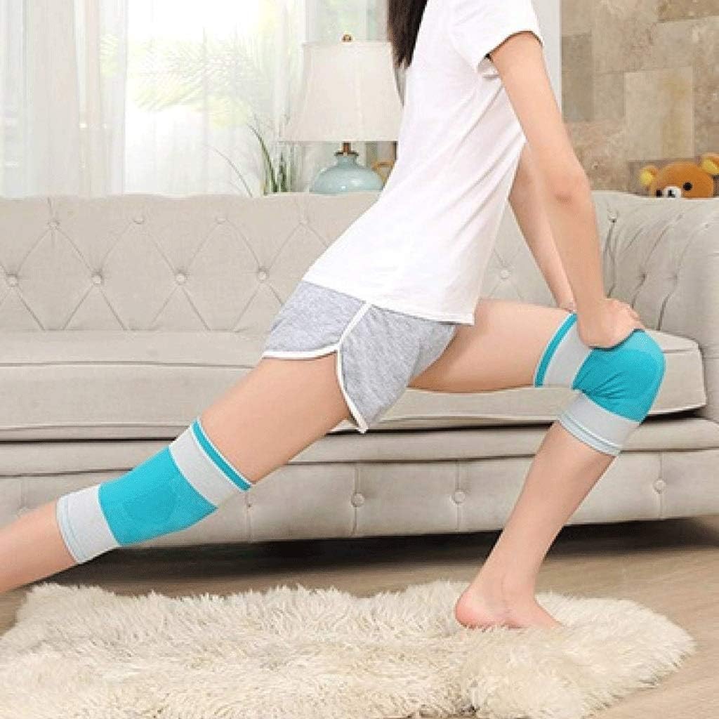 Warm knee pads- Knee Pads Old Cold Legs Unisex Sports Fitness Thickening Plus Velvet Knee Winter Cold XL Gray