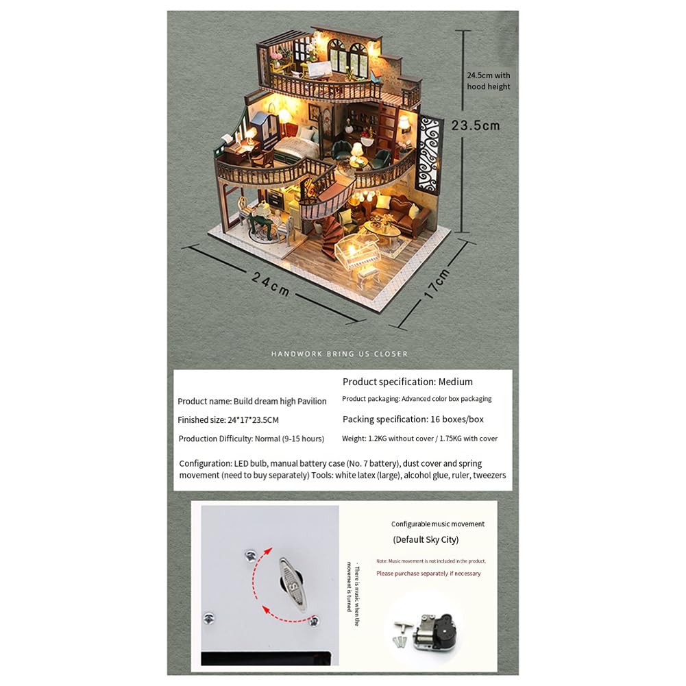 DIY Book Nook Insert Zestawy Drewniany Dom Dla Lalek Zestaw Do Budynku Magiczny Dom Casa Bookend ze Światłami LED Regał na książki