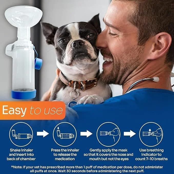 Image of Pet Breathing Chamber with Face Mask for Cats, Comfortable Chamber Accessory for Small Pets (for Cats)
