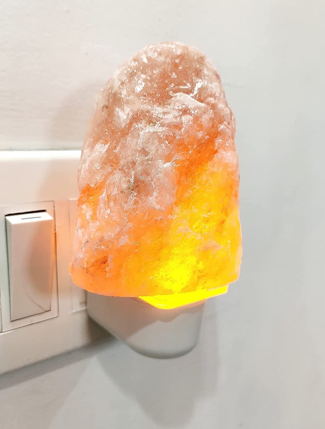 Buy Epoxy Fusion Natural Himalayan Rock Salt Lamp for Positive Energy